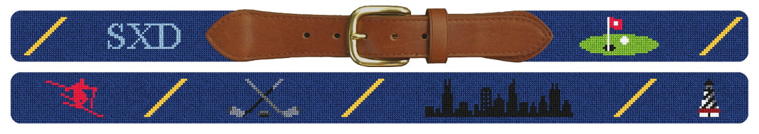 Custom Needlepoint Belt