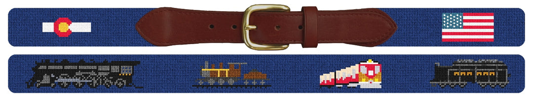 Custom Needlepoint Belt
