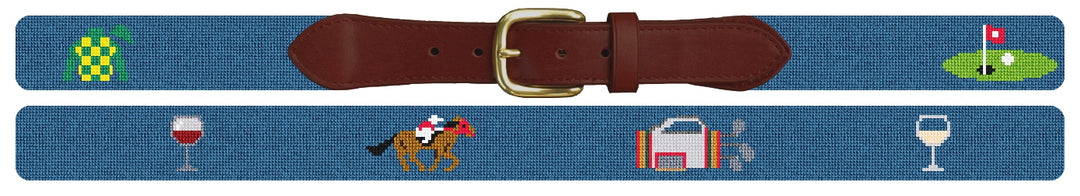 Custom Needlepoint Belt