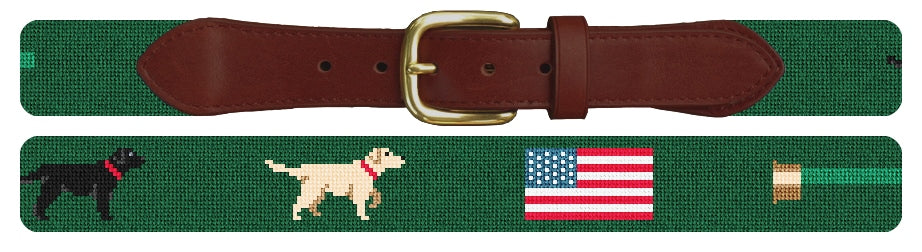 Custom Needlepoint Belt