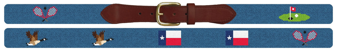 Custom Needlepoint Belt