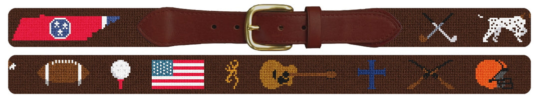 Custom Needlepoint Belt