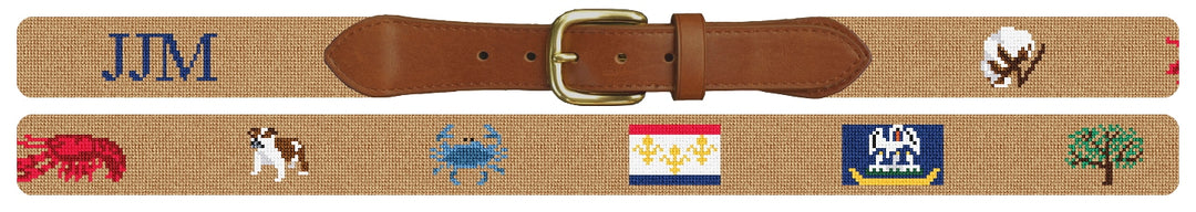 Custom Needlepoint Belt
