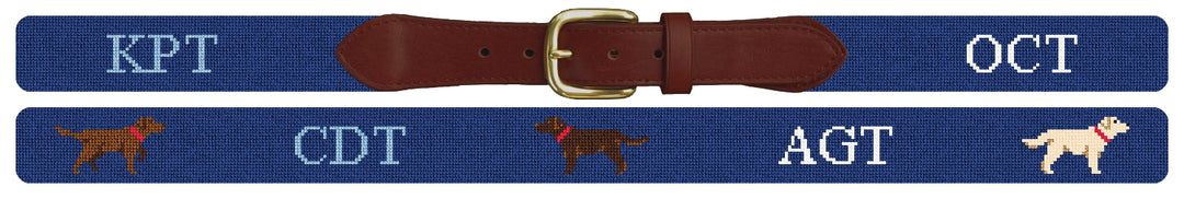 Custom Needlepoint Belt