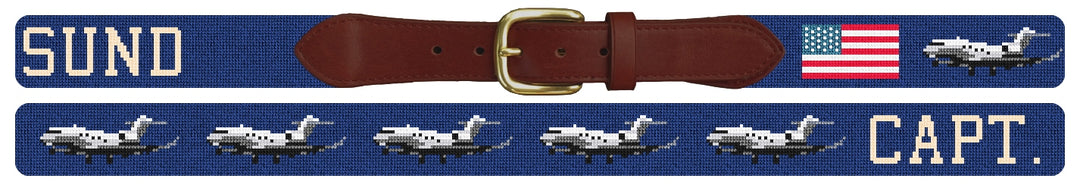 Custom Needlepoint Belt