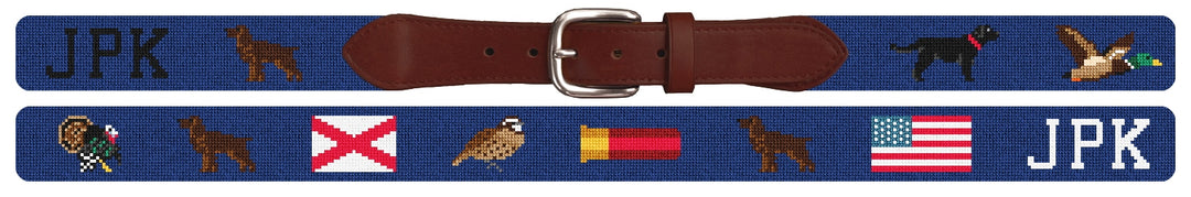 Custom Needlepoint Belt