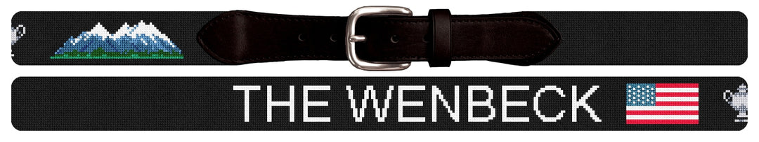 Custom Needlepoint Belt