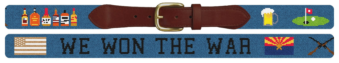 Custom Needlepoint Belt