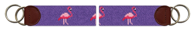 Custom Needlepoint Key Fob