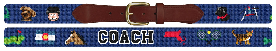 Custom Needlepoint Belt