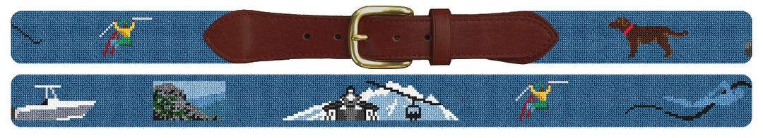 Custom Needlepoint Belt