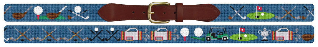 Custom Needlepoint Belt