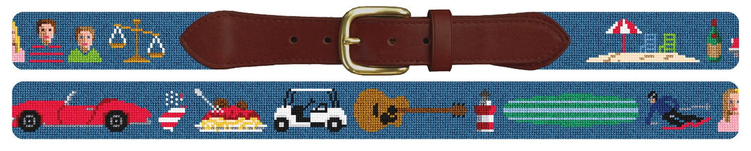 Custom Needlepoint Belt
