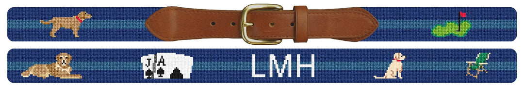 Custom Needlepoint Belt
