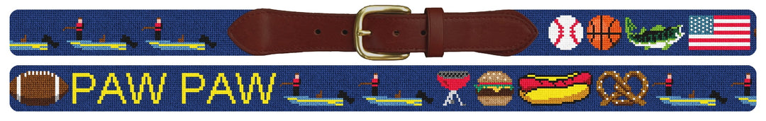 Custom Needlepoint Belt