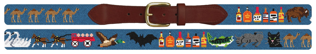 Custom Needlepoint Belt