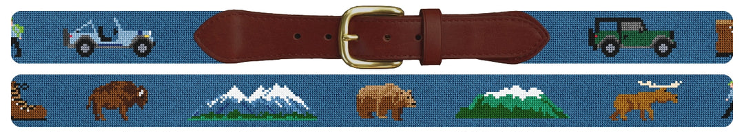 Custom Needlepoint Belt