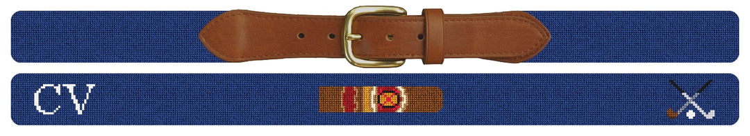 Custom Needlepoint Belt
