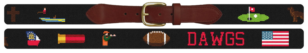 Custom Needlepoint Belt