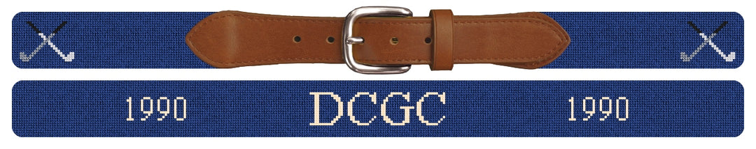 Custom Needlepoint Belt