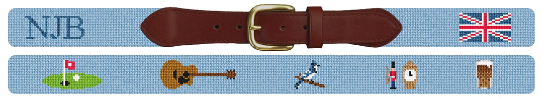 Custom Needlepoint Belt