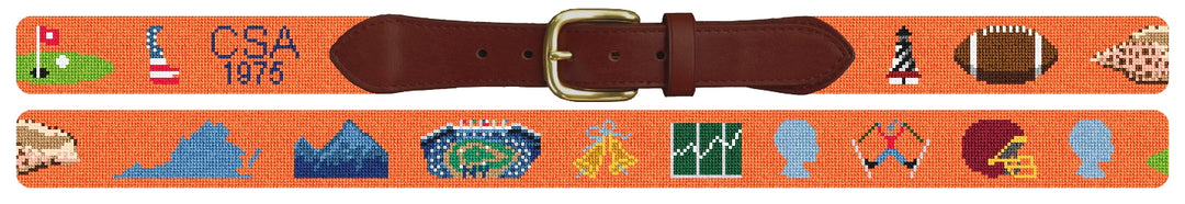 Custom Needlepoint Belt