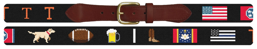 Custom Needlepoint Belt