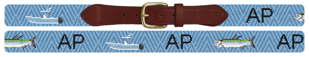 Custom Needlepoint Belt