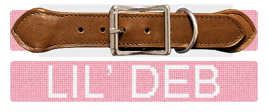Custom Needlepoint Dog Collar