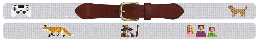 Custom Needlepoint Belt