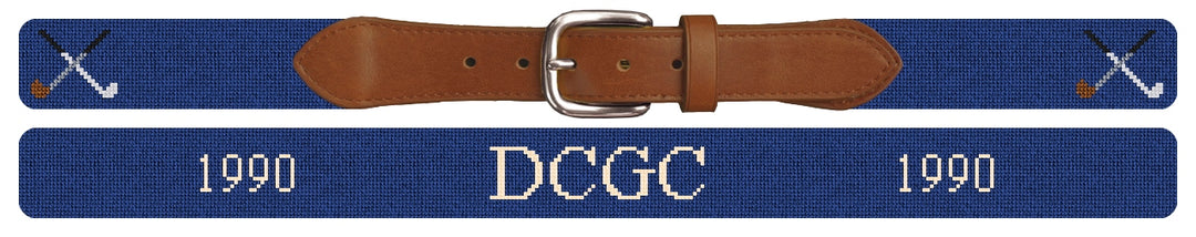 Custom Needlepoint Belt