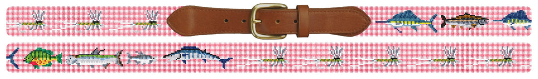 Custom Needlepoint Belt