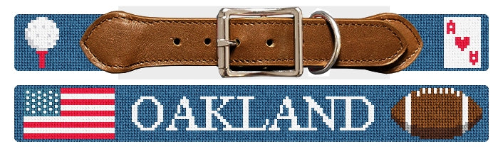 Custom Needlepoint Dog Collar