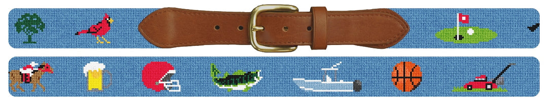 Custom Needlepoint Belt