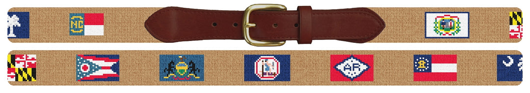 Custom Needlepoint Belt