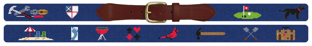 Custom Needlepoint Belt