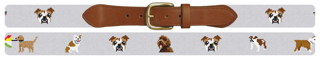 Custom Needlepoint Belt