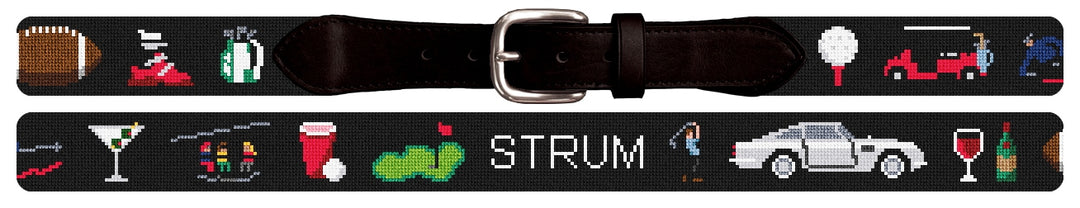 Custom Needlepoint Belt