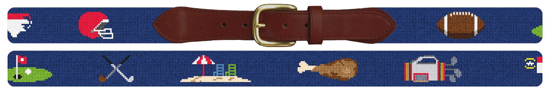Custom Needlepoint Belt
