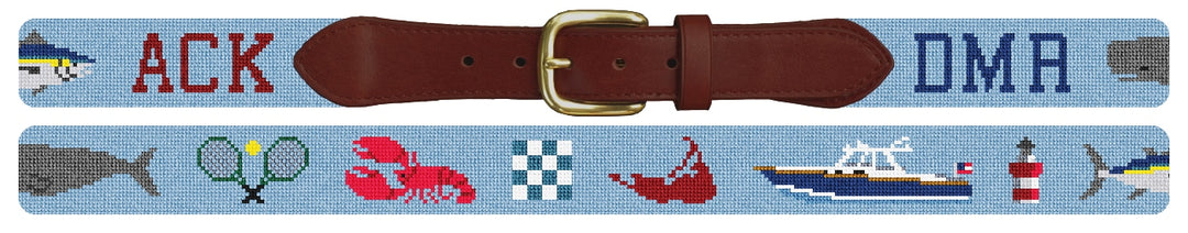Custom Needlepoint Belt