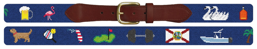 Custom Needlepoint Belt