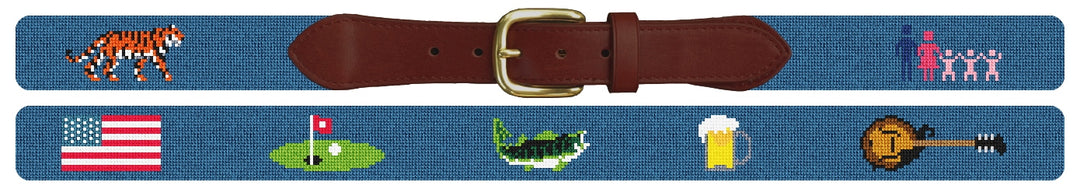 Custom Needlepoint Belt