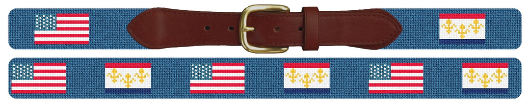 Custom Needlepoint Belt