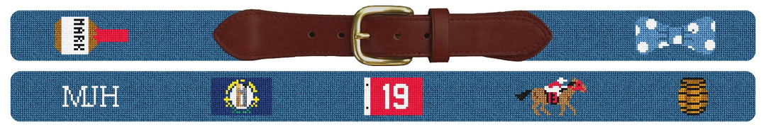 Custom Needlepoint Belt