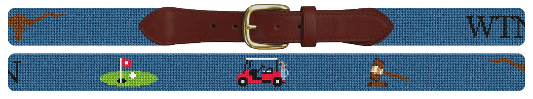 Custom Needlepoint Belt