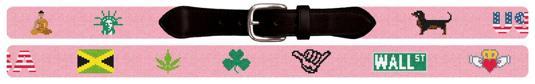 Custom Needlepoint Belt