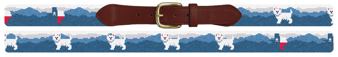 Custom Needlepoint Belt