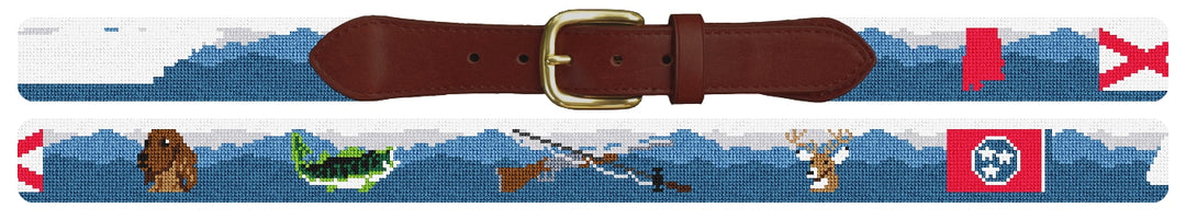 Custom Needlepoint Belt