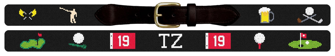 Custom Needlepoint Belt