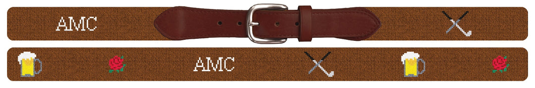 Custom Needlepoint Belt